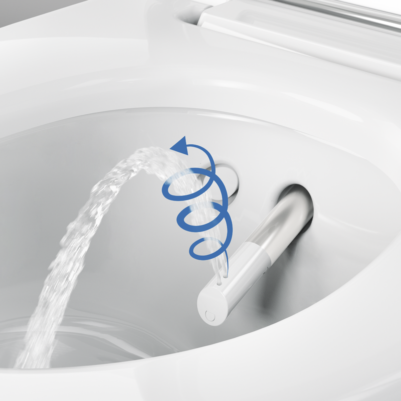 Geberit AquaClean Mera Classic douchetoilet gulvstående.