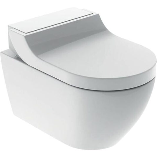 Geberit AquaClean Tuma Classic bidetsæde med toiletskål.