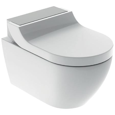 Geberit AquaClean Tuma Comfort bidetsæde med toiletskål.