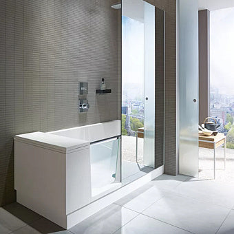 Duravit Shower + Badekar med walk-in funktion.