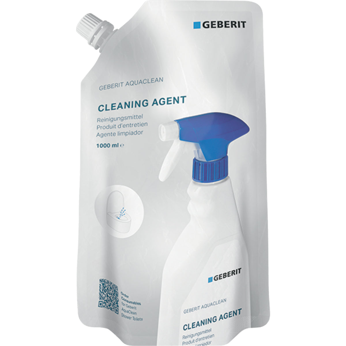 Geberit Aquaclean rengøring/ Cleaning refill